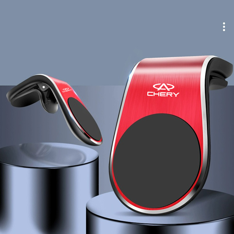Qq Phone Accessories - ที่ยึดโทรศัพท์แม่เหล็กติดช่องแอร์ในรถยนต์ อุปกรณ์เสริมในรถยนต์ สำหรับรถยนต์เชอรี่ ฟูลวิน คิวคิว ทิกโก้