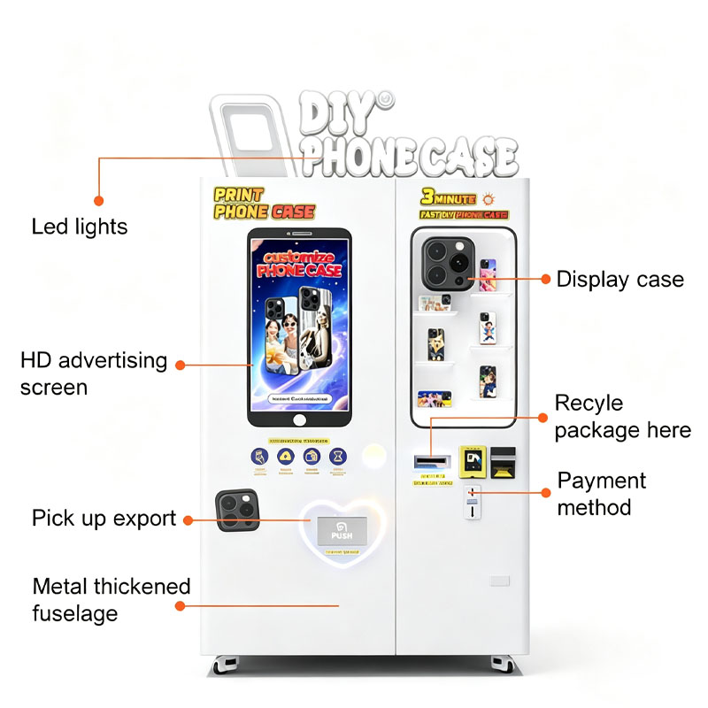 เครื่องจำหน่ายเคสโทรศัพท์แบบกำ - Phone Accessories Vending Machine บทวิจารณ์และราคา