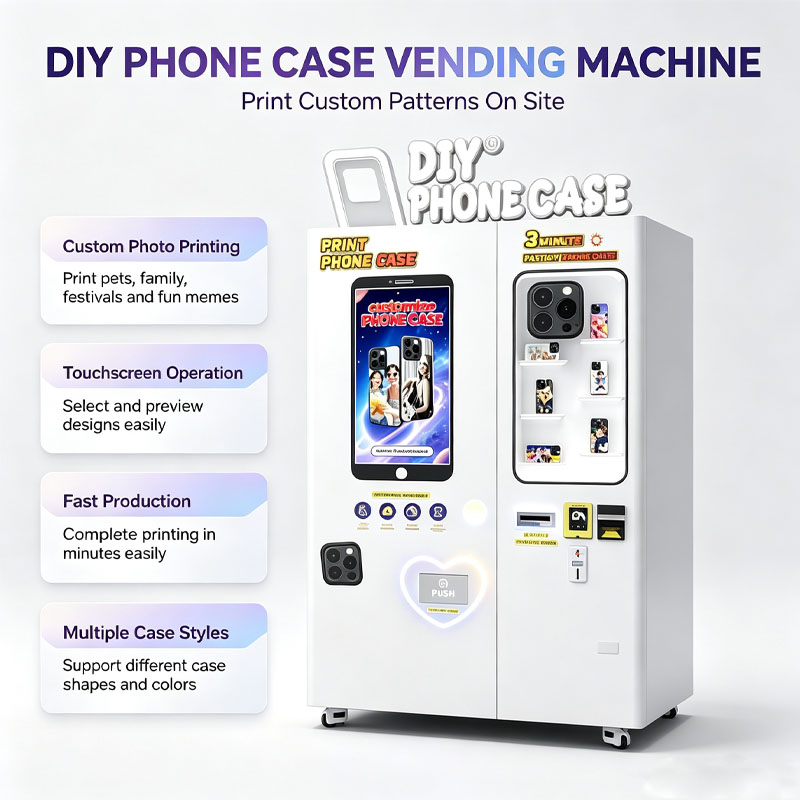 เครื่องจำหน่ายเคสโทรศัพท์แบบกำ - Phone Accessories Vending Machine บทวิจารณ์และราคา