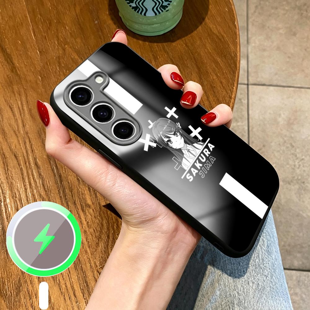 เคสโทรศัพท์ลายซากุระจิมะ ไม น่ - Magnetic Phone Case บทวิจารณ์และราคา
