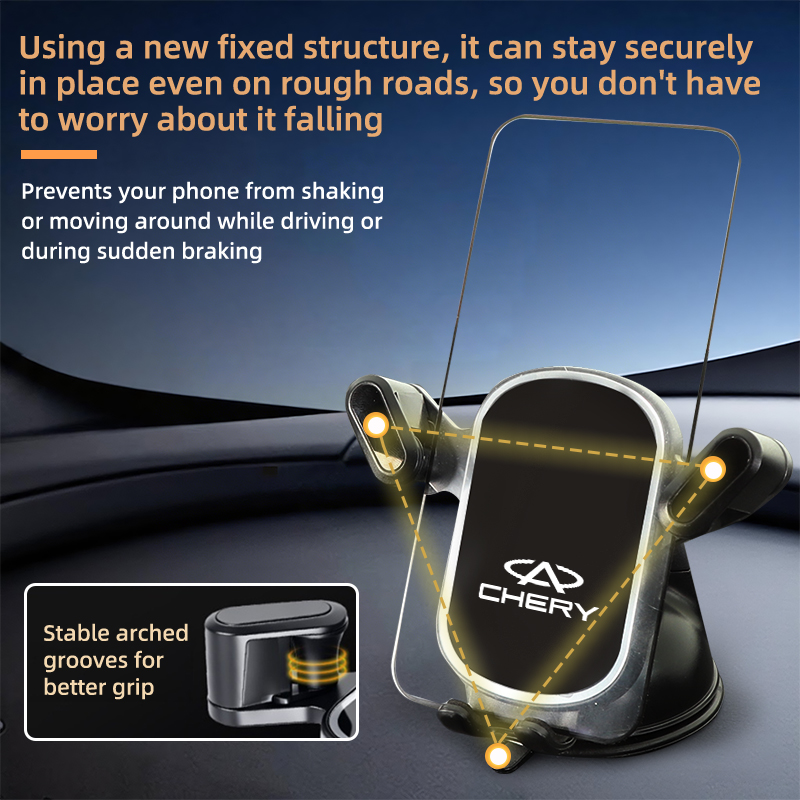 ที่วางโทรศัพท์ในรถยนต์แบบยึดติ - Qq Phone Accessories บทวิจารณ์และราคา