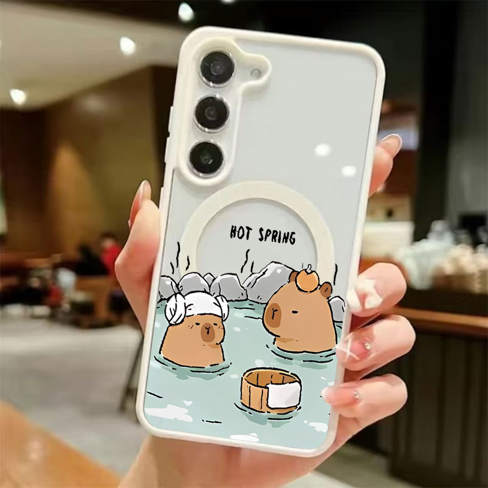 เคสโทรศัพท์แม่เหล็กใสลายคาปิบา - Magnetic Phone Case บทวิจารณ์และราคา