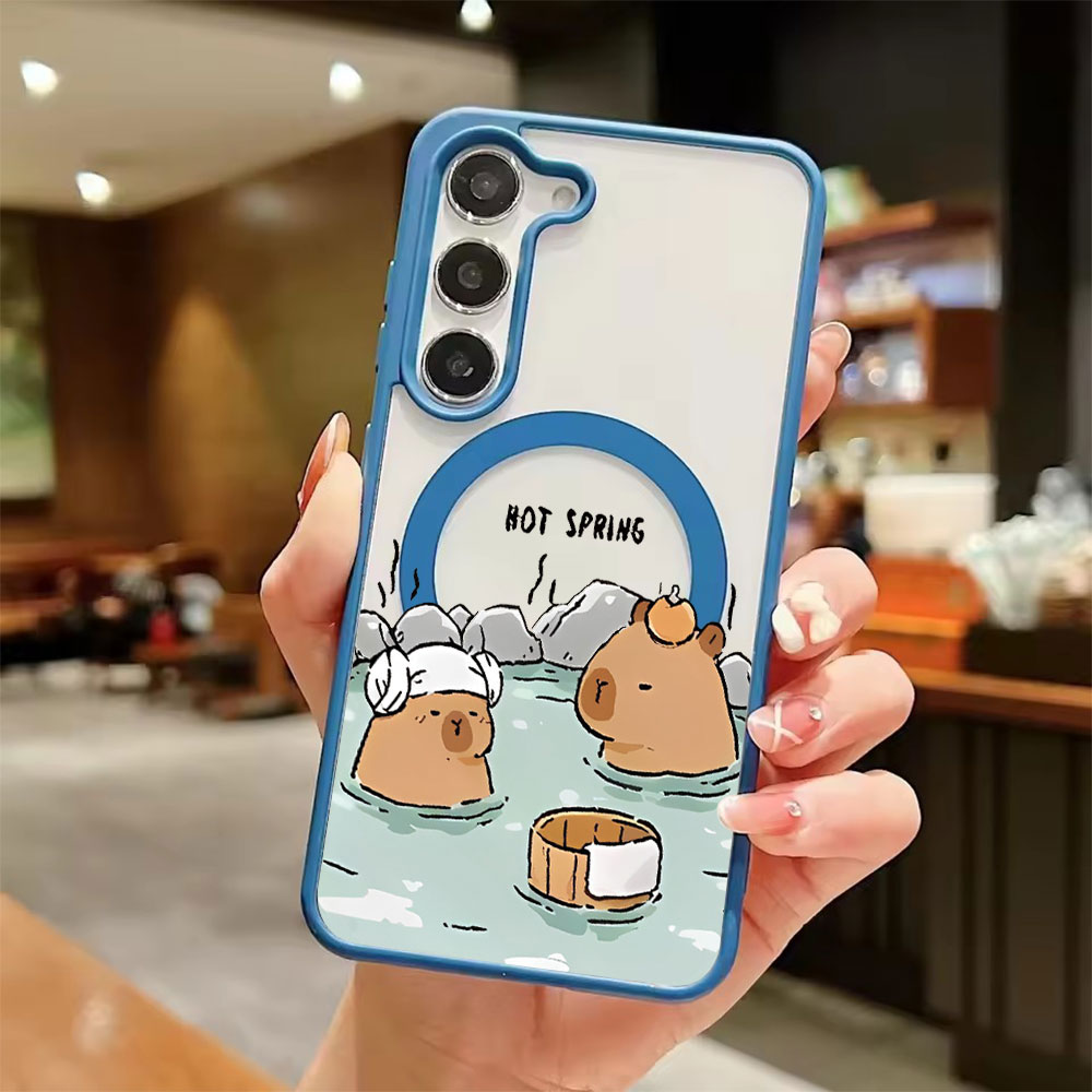 เคสโทรศัพท์แม่เหล็กใสลายคาปิบา - Magnetic Phone Case บทวิจารณ์และราคา