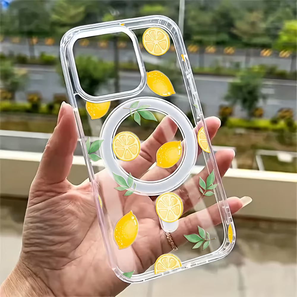 เคสโทรศัพท์ลายเลมอนฤดูร้อนสำหร - Magnetic Phone Case บทวิจารณ์และราคา