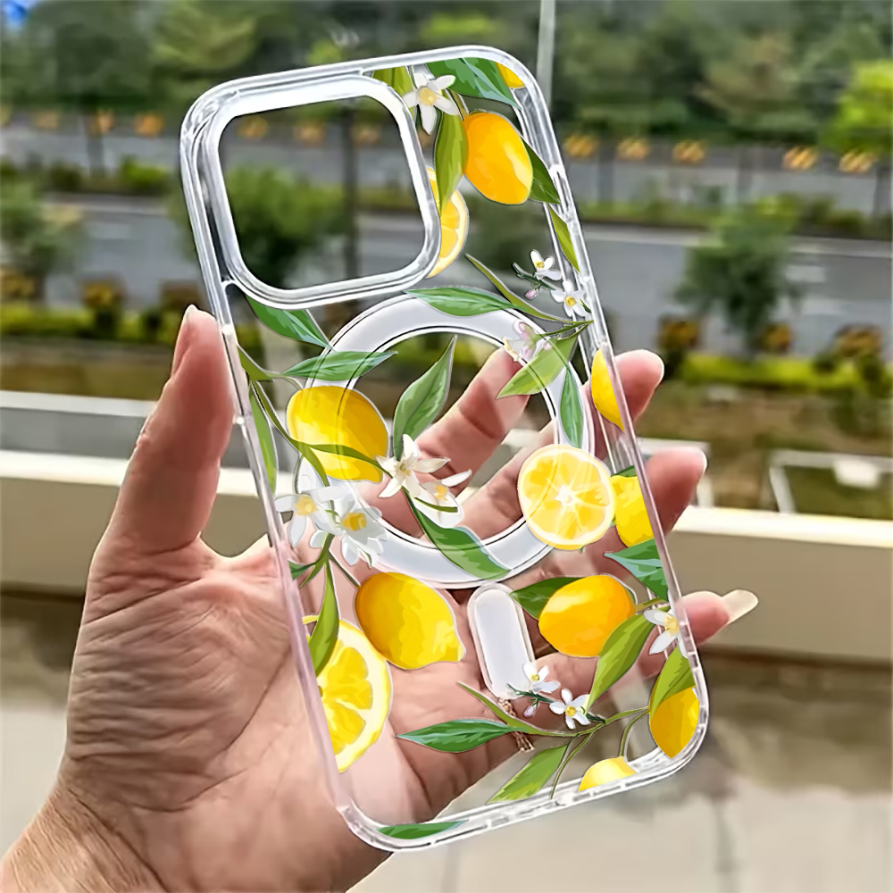 เคสโทรศัพท์ลายเลมอนฤดูร้อนสำหร - Magnetic Phone Case บทวิจารณ์และราคา